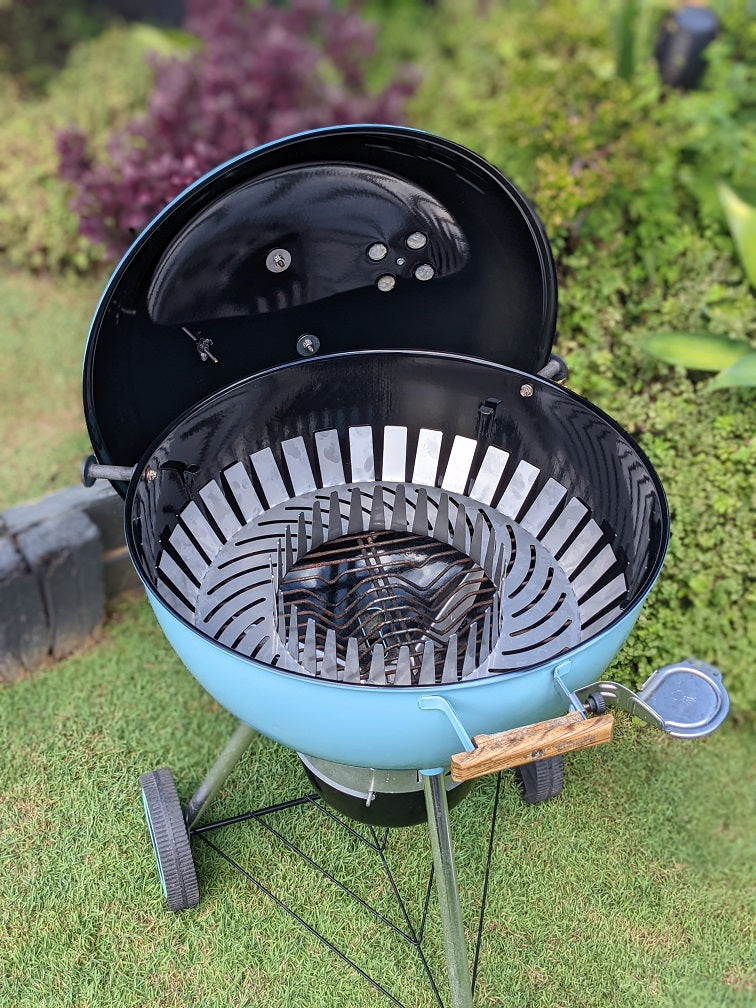 57 cm Weber Kettle Fuel Ring & Diffuser Tray – SnakePit BBQ